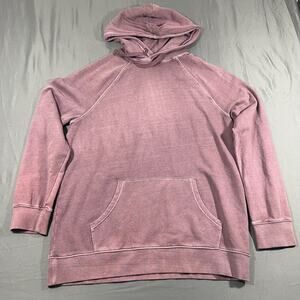 Goodfellow & Co Hoodie Mens Large Purple Pullover Sweatshirt Kangaroo Pocket